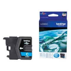 LC985C | Original Brother LC-985C Cyan ink, prints up to 260 pages, contains 5ml of ink Image