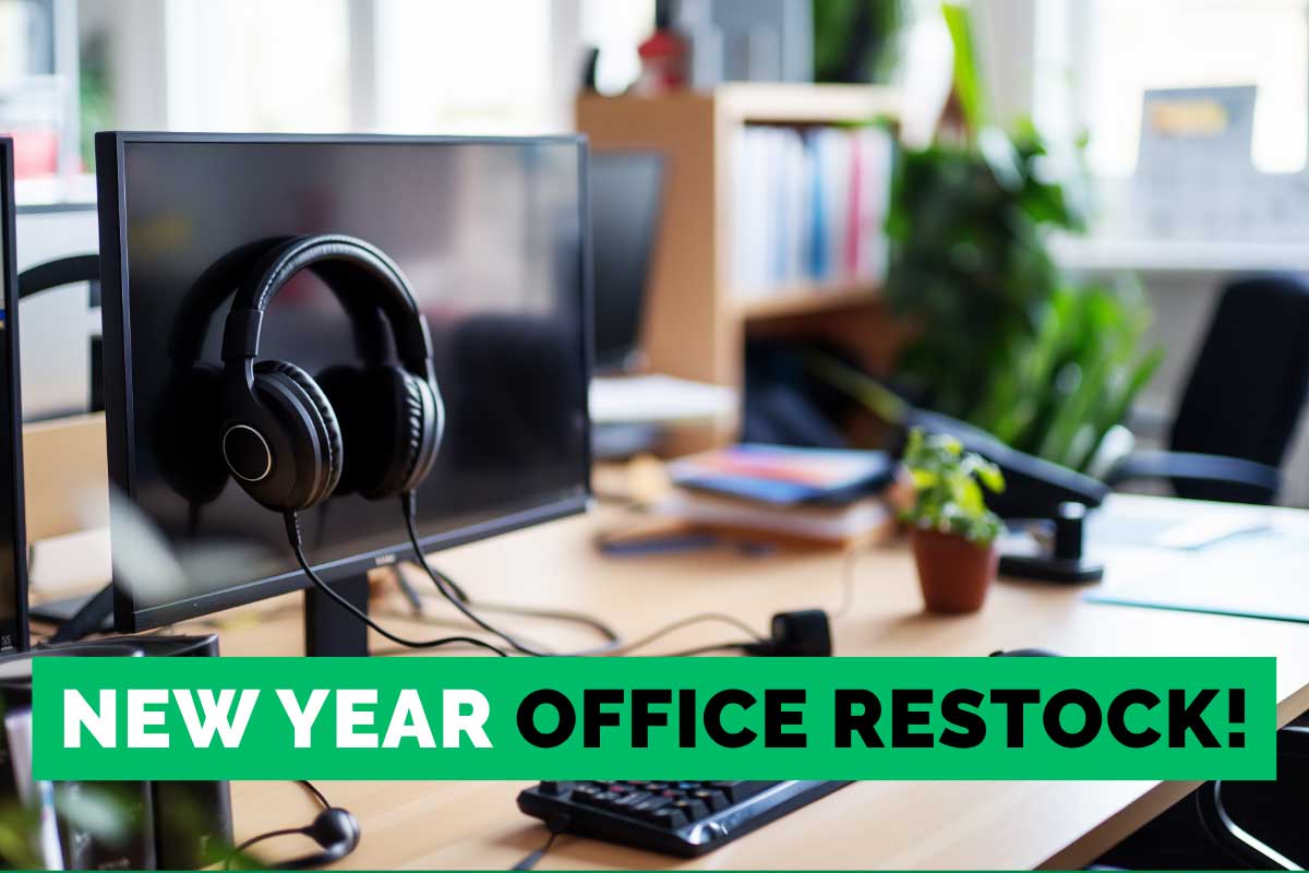 New year office restock