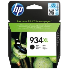 Original HP 934XL (C2P23AE) Ink cartridge black, 1000 pages, 26ml Image