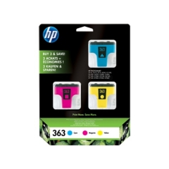 Original HP 363 (CB333EE) Ink cartridge multi pack, 1.27K pages, 14ml, Pack qty 3 Image