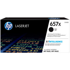 CF470X | HP 657X Black Toner, prints up to 28,000 pages Image