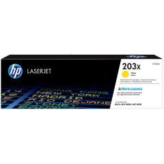 CF542X | HP 203X Yellow Toner, prints up to 2,500 pages Image