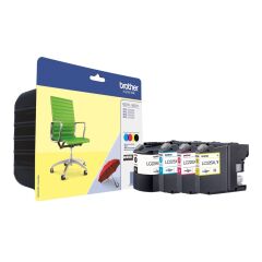 Brother LC229XL / LC225XL High Capacity 4 Inks Multipack Image