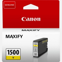 9231B001 | Original Canon PGI-1500Y Yellow ink, contains 5ml of ink Image