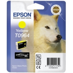 Original Epson T0964 (C13T09644010) Ink cartridge yellow, 890 pages, 11ml Image