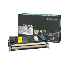 Lexmark C5240YH Toner-kit yellow high-capacity return program, 5K pages/5% for Lexmark C 524/532/534 Image