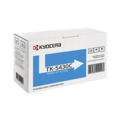 TK5430C | Kyocera TK-5430C Cyan Toner, prints up to 1,250 pages Image