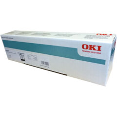 Original OKI ES8460 Black toner, prints up to 9,000 pages Image
