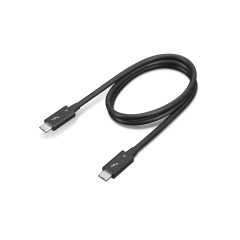 Lenovo 4X91K16968 Thunderbolt cable 0.7 m 40 Gbit/s Black Image