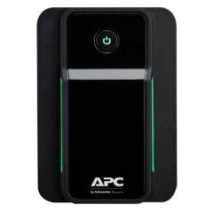 APC Back-UPS uninterruptible power supply (UPS) Line-Interactive 0.5 kVA 300 W 3 AC outlet(s) Image