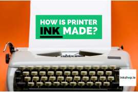 How is printer ink made?