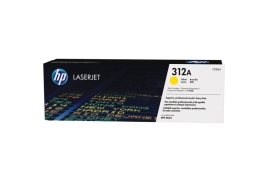 CF382A | HP 312A Yellow Toner, prints up to 2,700 pages