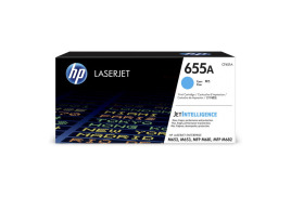 CF451A | HP 655A Cyan Toner, prints up to 10,500 pages