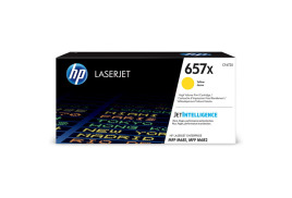 CF472X | HP 657X Yellow Toner, prints up to 23,000 pages