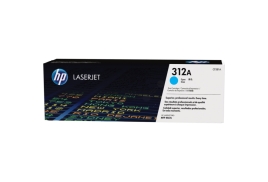 CF381A | HP 312A Cyan Toner, prints up to 2,700 pages