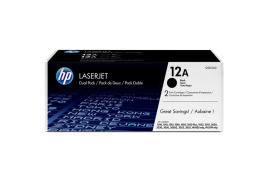 Q2612AD | Twin pack of HP 12A Black Toners, 2 x 2,000 pages