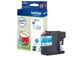 LC22UC | Original Brother LC-22UC Cyan ink, prints up to 1,200 pages