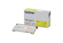 TN04Y | Original Brother TN-04Y Yellow Toner, prints up to 6,600 pages