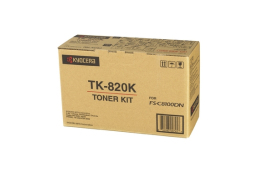 1T02HP0EU0 | Original Kyocera TK-820K Black Toner, prints up to 15,000 pages