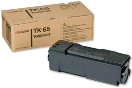 370QD0KX | Original Kyocera TK-65 Black Toner, prints up to 20,000 pages