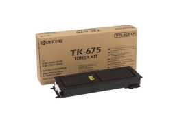 1T02H00EU0 | Original Kyocera TK-675 Black Toner, prints up to 20,000 pages