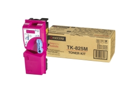 1T02FZBEU0 | Original Kyocera TK-825M Magenta Toner, prints up to 7,000 pages