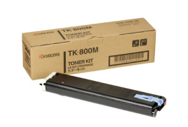 370PB4KL | Original Kyocera TK-800M Magenta Toner, prints up to 10,000 pages
