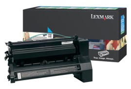 Lexmark C782X1CG Toner cartridge cyan return program, 15K pages ISO/IEC 19752 for Lexmark C 782