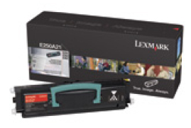 Lexmark E250A80G Toner black Project remanufactured, 3.5K pages ISO/IEC 19752 for Lexmark E 250/350