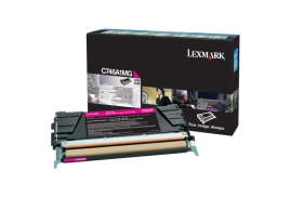 Lexmark Magenta Toner Cartridge 7K pages - LEC746A1MG