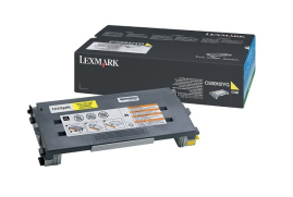 Lexmark C500H2YG Toner yellow, 3K pages/5% for Lexmark C 500