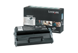 Lexmark 12A7400 Toner cartridge black return program, 3K pages/5% for Lexmark E 321