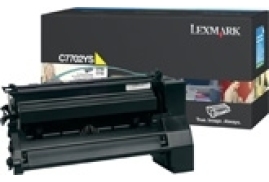 Lexmark C7702YS Toner cartridge yellow, 6K pages/5% for Lexmark C 770/772