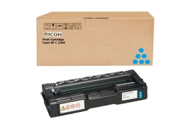 Ricoh C252E Cyan Standard Capacity Toner Cartridge 1.6k pages - for SPC250E - 407544