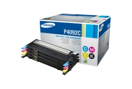 HP SU392A | Samsung CLT-P4092C Multipack of Toners, BK (1,500 pages) + C, M & Y (1,000 pages)