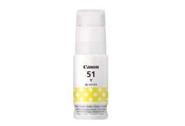 4548C001 | Original Canon GI-51Y Yellow ink, contains 70ml of ink, prints up to 7,700 pages