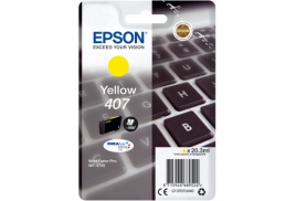 Original Epson 407 (C13T07U440) Ink cartridge yellow, 1.9K pages, 20ml