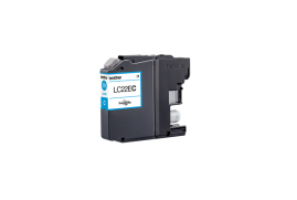 LC22EC | Original Brother LC-22EC Cyan ink, prints up to 1,200 pages, contains 12ml of ink