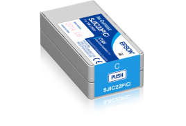 Epson C33S020602|SJI-C-22-P-(C) Ink cartridge cyan, Content 32,5 ml for TM-C 3500