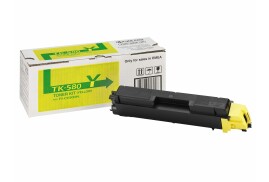 1T02KTANL0 | Original Kyocera TK-580Y Yellow Toner, prints up to 2,800 pages