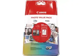 5224B007 | Canon 1 X PG-540L ,1 X CL-541XL Multi Pack + 50 sheets 6x4 Photo Paper