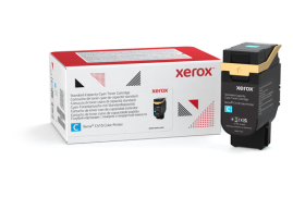 Xerox Genuine C410 / VersaLink C415 Color Multifunction Printer Cyan Standard Capacity Toner Cartridge (2,000 pages) - 006R04678