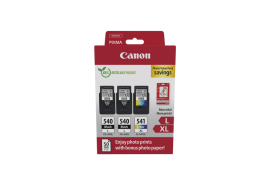 5224B015 | Multipack Canon PG-540L x2/CL-541XL Ink Cartridge + 50 Sheets Photo Paper