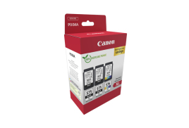5437C006 | Multipack of Canon PG-575XL + CL-576 XL inks, 3 pc(s), 2 x XL black, 1 x XL colour