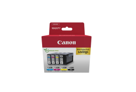 9218B006 | Multipack of Canon PGI-1500 inks, 4 pc(s), Black, Cyan, Magenta, Yellow