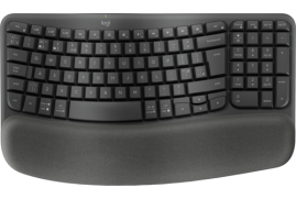 Logitech Wave Keys for Business keyboard RF Wireless + Bluetooth QWERTY UK English Graphite