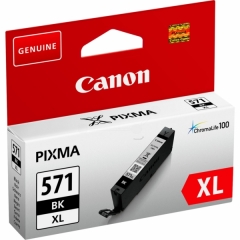 Canon CLI-571BKXL Black ink, contains 11ml of ink, 0331C001 Image