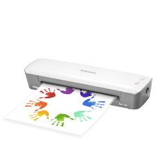 Fellowes A4 Laminator Machine Ion A4 Laminating Machine 80 to 125 Micron 10 Laminating Pouch Starter Pack Included Image