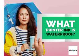 What printer ink is waterproof?