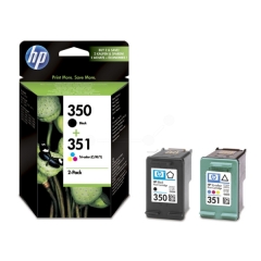HP SD412EE/350+351 Printhead cartridge multi pack black + color 200 pg + 170 pg Pack=2 for HP DeskJe Image